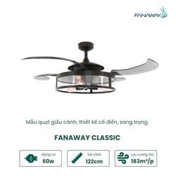 Quạt Trần FANAWAY CLASSIC 212925 Sang Trọng Giá Ưu Đãi