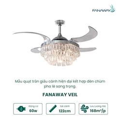Quạt Trần FANAWAY VEIL 212923 Chính Hãng Hiện Đại