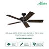 Quạt Trần HUNTER MARIBEL 50555