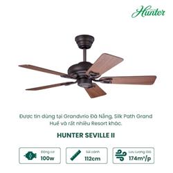 QUẠT TRẦN HUNTER SEVILLE - 3 màu