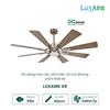 Quạt Trần LUXAIRE X8 BN Chính Hãng Cao Cấp