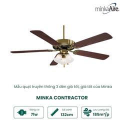 QUẠT TRẦN MINKA CONTRACTOR F647 AB
