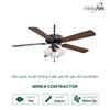 QUẠT TRẦN MINKA CONTRACTOR F647 ORB