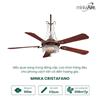 Quạt Trần HUNTER MINKA CRISTAFANO Cao Cấp Chính Hãng