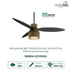 QUẠT TRẦN MINKA UCHIWA F824DORB