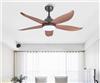 Quạt trần đèn 5 cánh nhựa SM023 - 4 màu