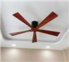 Quạt trần 5 cánh gỗ tự nhiên không đèn cao cấp SM079