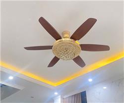 Quạt đèn trang trí phòng khách SM086