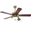 Quạt trần 5 cánh gỗ liền đèn cao cấp SM619