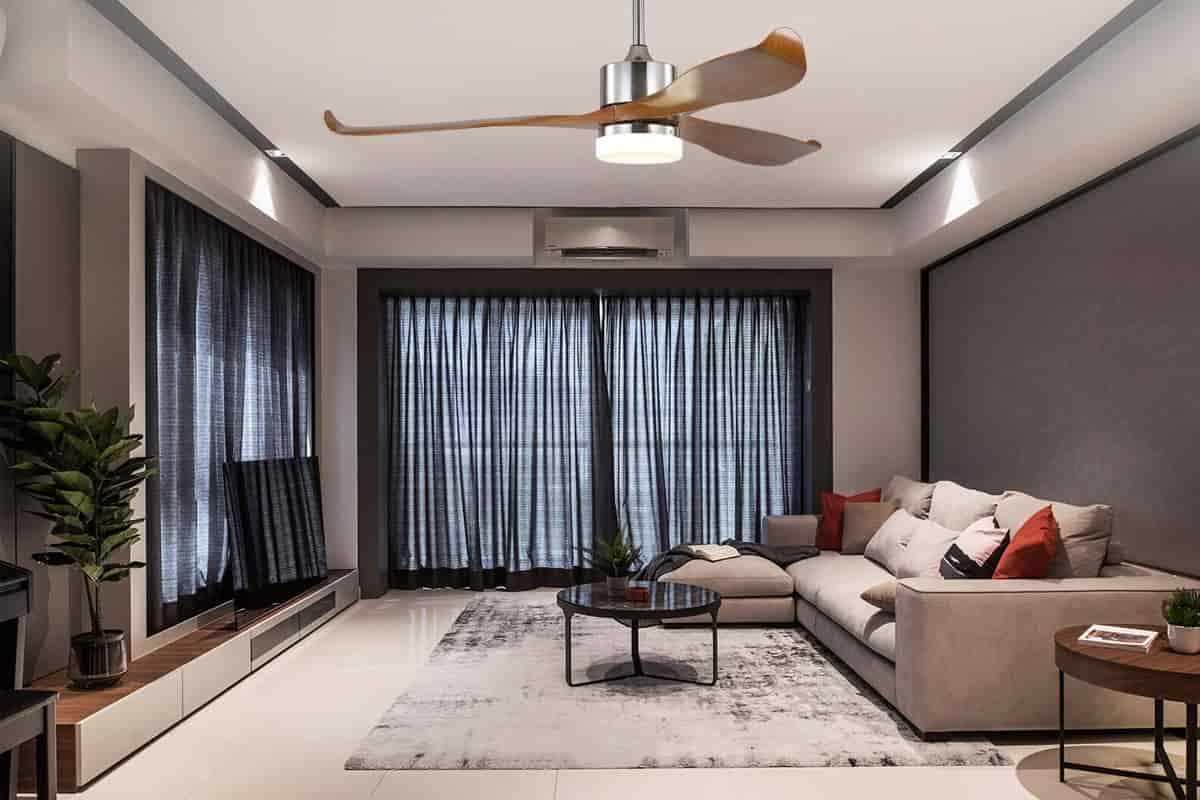 Cách sử dụng kết hợp điều hòa và quạt trần hiệu quả và tiết kiệm điện