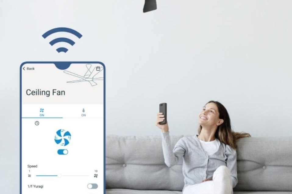 Quạt trần có wifi