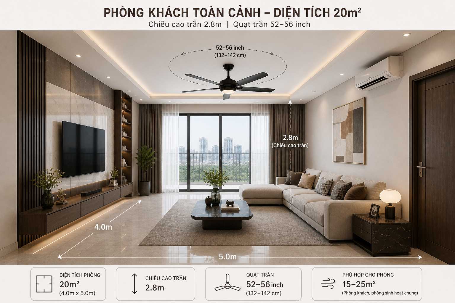 Test điện năng quạt trần 1 tháng hết bao nhiêu số điện