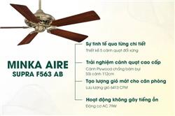Quạt trần MINKA SUPRA 44 F563 AB