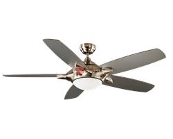 Quạt trần Kaiyokukan Hokka 171 liền đèn 4 cánh gỗ