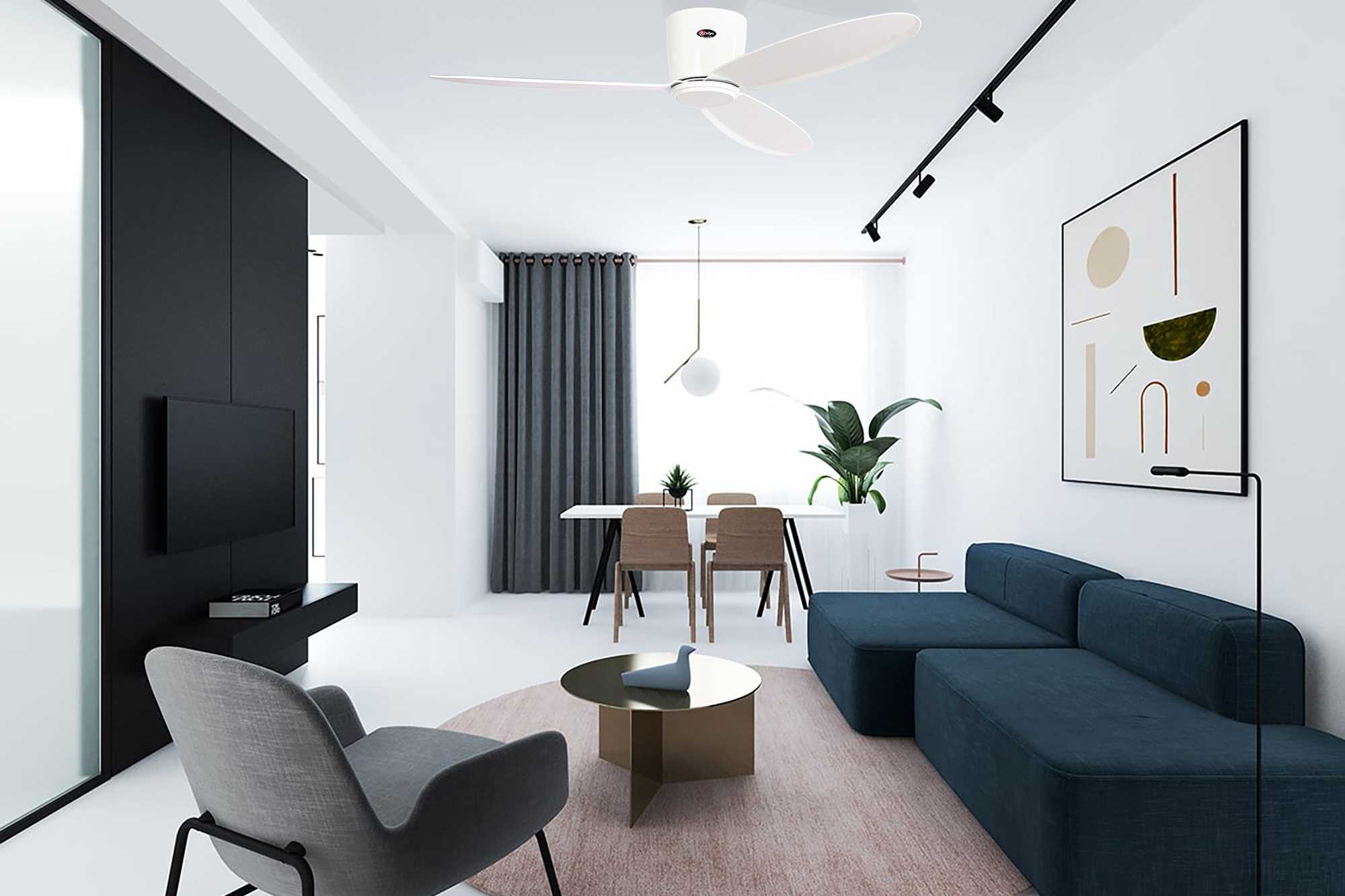 Quạt trần 5 cánh có mát hơn không? Sự thật dưới góc nhìn kỹ thuật