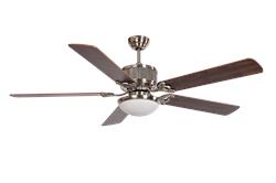 Quạt trần Kaiyokukan Oka 181 màu inox 5 cánh gỗ