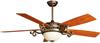 Quạt trần Mountain Air 56YFT-1028 đèn 5 cánh gỗ