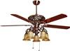 Quạt trần Mountain Air 60YFT-1031 đèn chùm 5 cánh gỗ