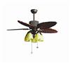 Quạt trần Mountain Air 42YFT-3087C đèn chùm 5 cánh gỗ độc đáo