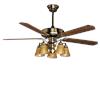 Quạt trần Mountain Air 52YOF-3096 đèn chùm 5 cánh gỗ